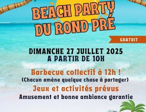 Fête du club – Beach party