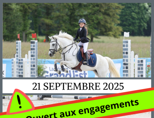 [Concours de saut d’obstacles Club – 21 SEPTEMBRE]