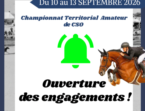 [Concours saut d&rsquo;obstacles am/pro du 10 au 13 septembre]